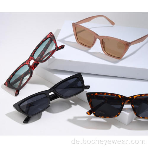 2022 Frauen neue Vintage-Rahmen-Sonnenbrille UV400 Retro-Sonnenbrille mit kleinen Linsen